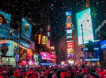 Visiting Times Square