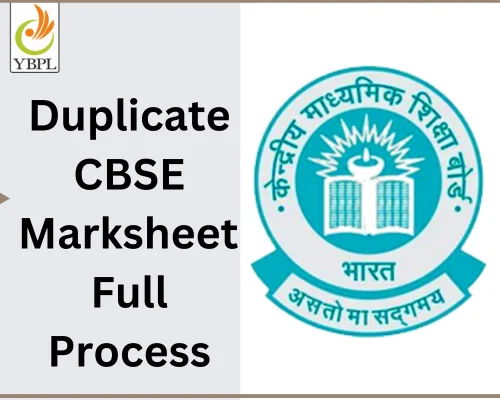 Duplicate cbse marksheet